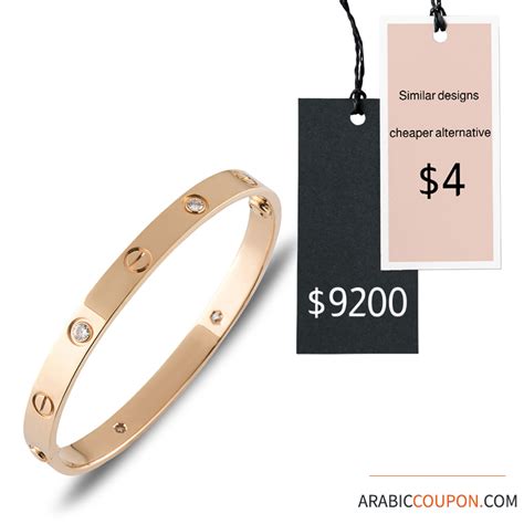 cheaper alternatives to mens cartier love bracelet|cartier love bracelet price euros.